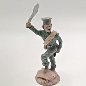 Vintage Franklin Mint Painted Pewter Gurkha Sepoy Sirmoor Battalion 1857 Figure